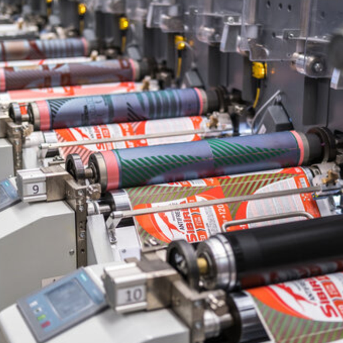 Adhesive Flexo Printing